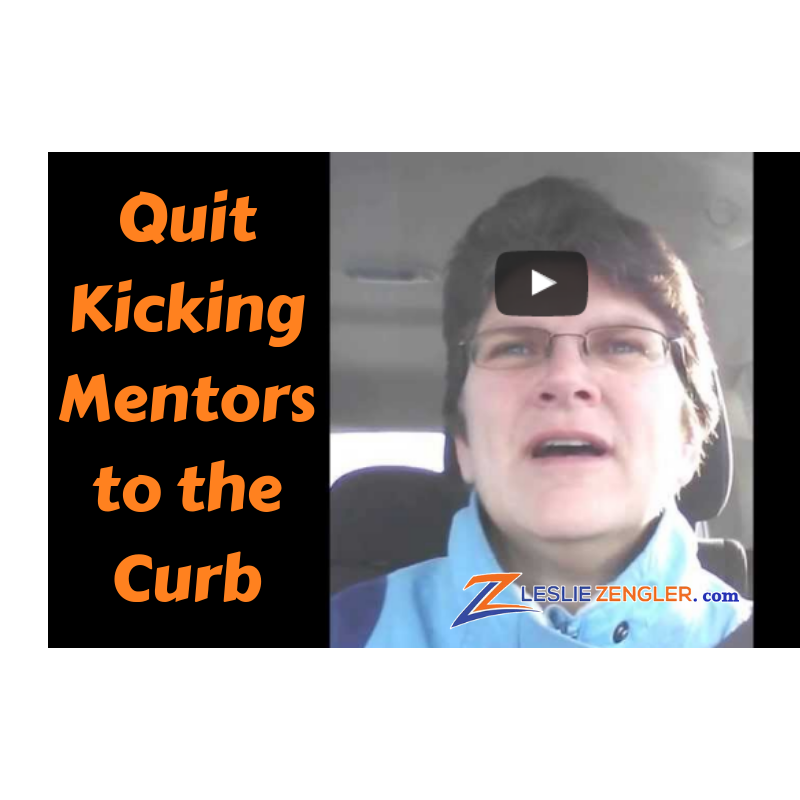 Quit Kicking Mentors to the Curb